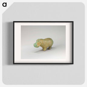 アートポスター-Hippopotamus
 - セントルイス美術館 Poster.