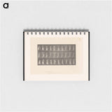 アートメモ帳-Woman Dressing
 - エドワード マイブリッジ Memo.