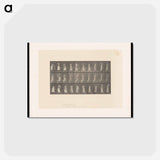 アートポストカード-Woman Dressing
 - エドワード マイブリッジ Postcard.