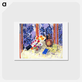 アートポストカード-Still LIfe, “Histoires Juives” - アンリ マティス Postcard.