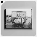 アートパネル-Bisbee Side Street
 - ラッセル リー Canvas.
