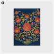 アートポストカード-Ocean, Rocks, and Peonies
 - クリーブランド美術館 Postcard.