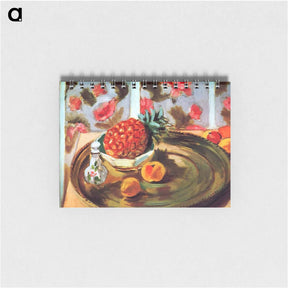 アートメモ帳-Still Life with Pineapple - アンリ マティス Memo.