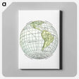 アートパネル-World Atlas from The Practical Teaching of Geography
 - 大英図書館 Canvas.