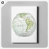 アートパネル-World Atlas from The Practical Teaching of Geography
 - 大英図書館 Canvas.