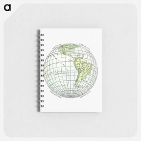 アートメモ帳-World Atlas from The Practical Teaching of Geography
 - 大英図書館 Memo.