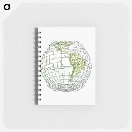 アートメモ帳-World Atlas from The Practical Teaching of Geography
 - 大英図書館 Memo.