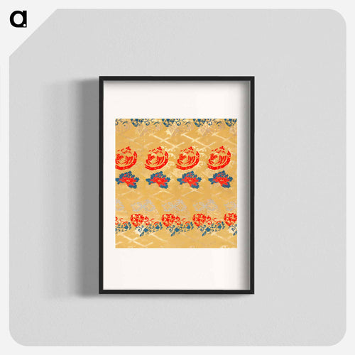 Japanese Gold Pattern Fabric
 - クリーブランド美術館 Poster.