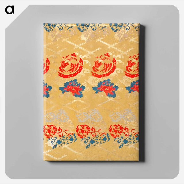 アートパネル-Japanese Gold Pattern Fabric
 - クリーブランド美術館 Canvas.