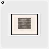 アートポストカード-Man with Rifle
 - エドワード マイブリッジ Postcard.