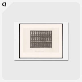 アートポストカード-Man with Rifle
 - エドワード マイブリッジ Postcard.