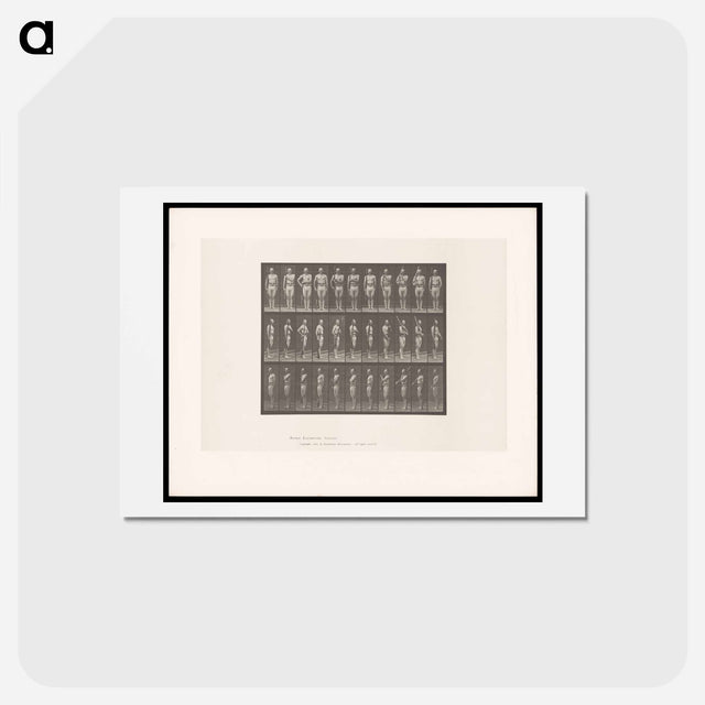 アートポストカード-Man with Rifle
 - エドワード マイブリッジ Postcard.