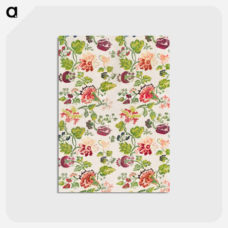 アートポストカード-Italian Floral Pattern
 - クリーブランド美術館 Postcard.