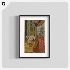 アートポスター-Interior, Flowers and Parakeets - アンリ マティス Poster.