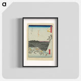 アートポスター-The Moon-awaiting Festival on the Night of the Twenty-sixth
 - 歌川 広重 Poster.