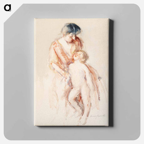 アートパネル-Woman with Nude Boy
 - バーンズ・コレクション Canvas.