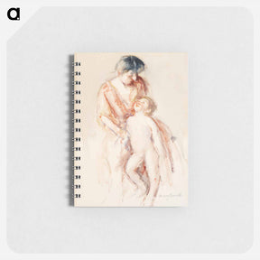 アートメモ帳-Woman with Nude Boy
 - バーンズ・コレクション Memo.