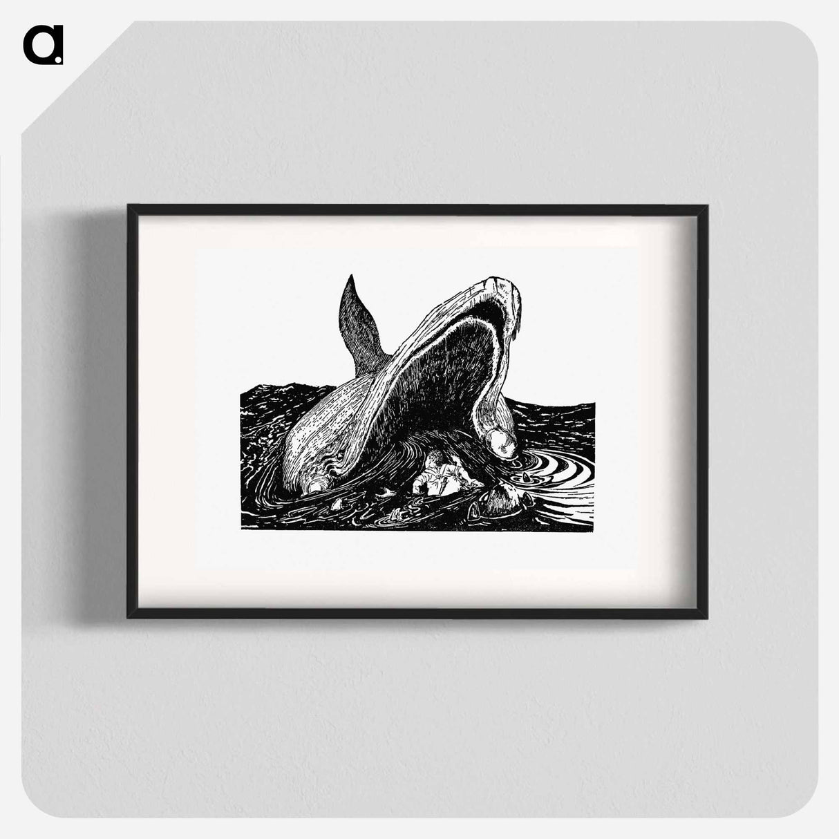 アートポスター-Sea Whale
 - 大英図書館 Poster.