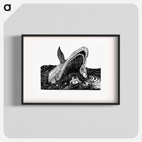 アートポスター-Sea Whale
 - 大英図書館 Poster.