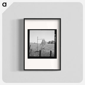 アートポスター-Near Hanford, California - ドロテア ラング Poster.
