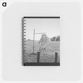 アートメモ帳-Near Hanford, California - ドロテア ラング Memo.