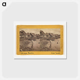 アートポストカード-Chagres. The City Front.
 - エドワード マイブリッジ Postcard.