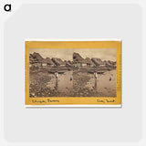 アートポストカード-Chagres. The City Front.
 - エドワード マイブリッジ Postcard.