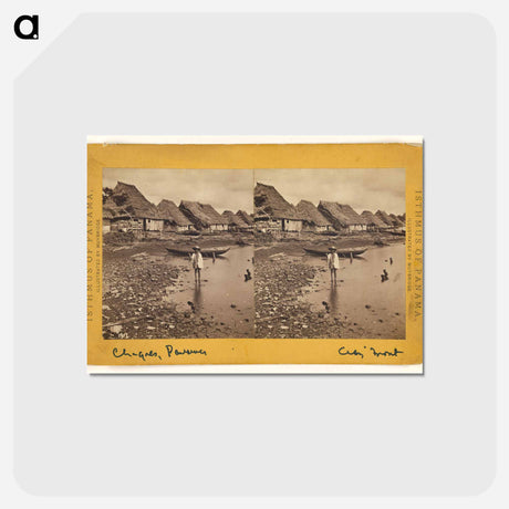 アートポストカード-Chagres. The City Front.
 - エドワード マイブリッジ Postcard.