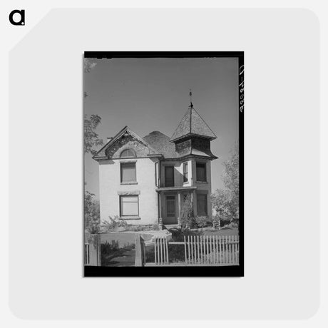 アートポストカード-Residence. Panguitch, Utah
 - ラッセル リー Postcard.