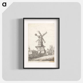 アートポスター-Wind Mill at Lambeth
 - イェール大学アートギャラリー Poster.