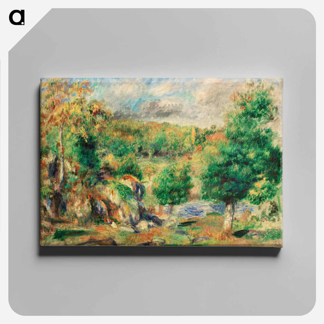 アートパネル-Chestnut Trees, Pont-Aven
 - バーンズ・コレクション Canvas.