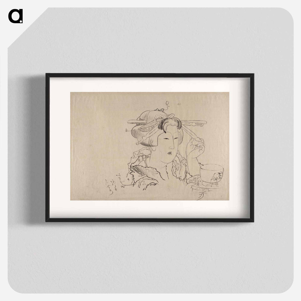 アートポスター-Katsushika Hokusai’s Album of Sketches - 葛飾 北斎 Poster.