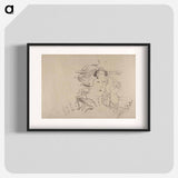 アートポスター-Katsushika Hokusai’s Album of Sketches - 葛飾 北斎 Poster.