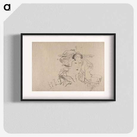 アートポスター-Katsushika Hokusai’s Album of Sketches - 葛飾 北斎 Poster.