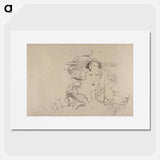 アートポスター-Katsushika Hokusai’s Album of Sketches - 葛飾 北斎 Poster.