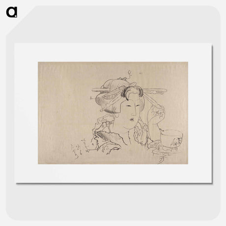 アートポスター-Katsushika Hokusai’s Album of Sketches - 葛飾 北斎 Poster.