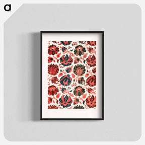 アートポスター-Italian Floral Pattern
 - クリーブランド美術館 Poster.
