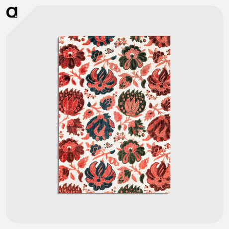 アートポストカード-Italian Floral Pattern
 - クリーブランド美術館 Postcard.