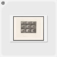 アートポストカード-Prowling Lion
 - エドワード マイブリッジ Postcard.