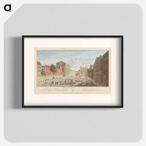 アートポスター-"A Perspective View of Whitehall"
 - イェール大学アートギャラリー Poster.
