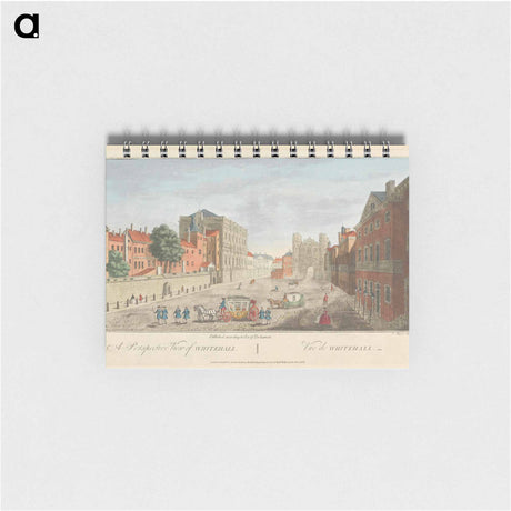 アートメモ帳-"A Perspective View of Whitehall"
 - イェール大学アートギャラリー Memo.
