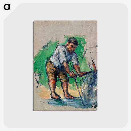 アートポストカード-The Well Driller
 - バーンズ・コレクション Postcard.