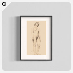 アートポスター-Standing Female Nude
 - クリーブランド美術館 Poster.