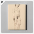 アートパネル-Standing Female Nude
 - クリーブランド美術館 Canvas.