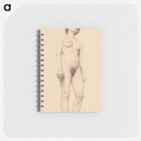 アートメモ帳-Standing Female Nude
 - クリーブランド美術館 Memo.