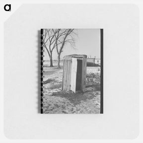 アートメモ帳-Camp Cook, Spur, Texas
 - ラッセル リー Memo.