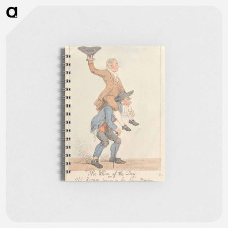 アートメモ帳-The Whim of the Day, Or - Old Sarum Bringing in his New Member
 - イェール大学アートギャラリー Memo.