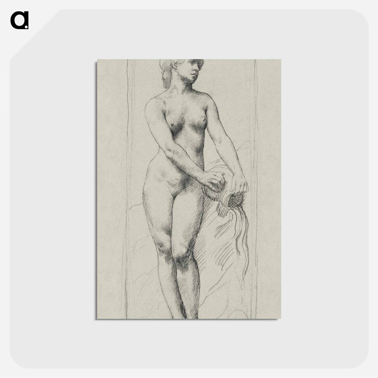 アートポストカード-Nude Woman
 - クリーブランド美術館 Postcard.
