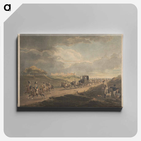 アートパネル-His Majesty King George III returning to Town from Windsor with an Escort of tenth Prince of Wales' Own Light Dragoons.
 - イェール大学アートギャラリー Canvas.