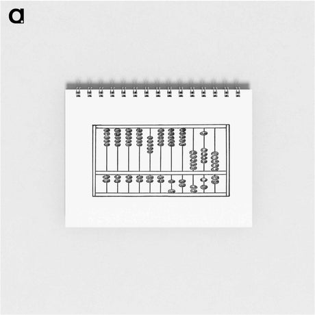アートメモ帳-Abacus from Map Modeling in Geography, Including the Use of Sand, Clay, Putty, Paper Pulp, Plaster of Paris.. Also Chalk Modeling in its Adaptation to Purposes of Illustration
 - 大英図書館 Memo.